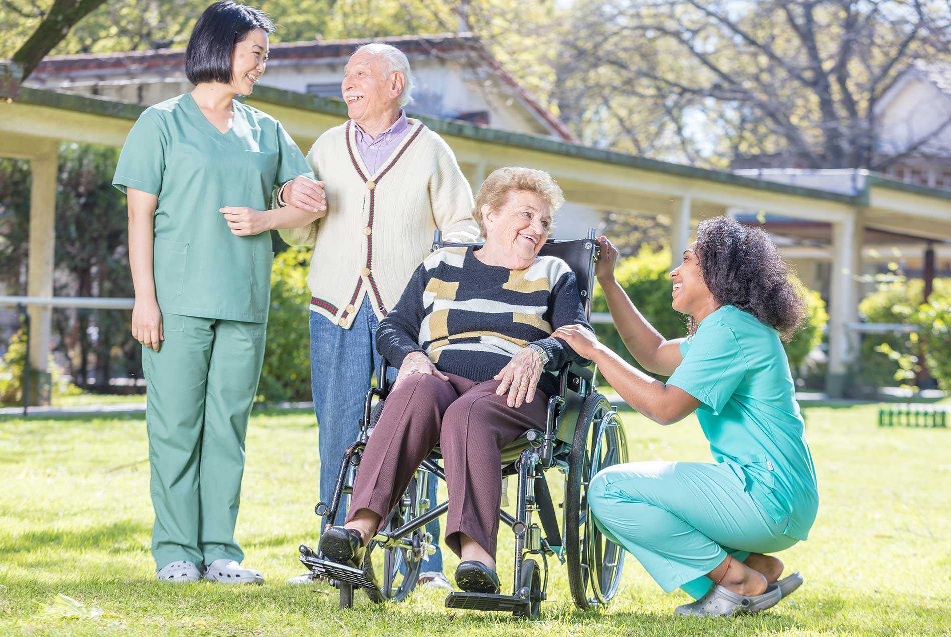 mobility for the elderly at care homes